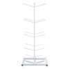 Double Medicine Ball Tree, 12" x 23" x 51", White
