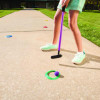 Mini Golf Set, 12 Balls/6 Putters/18 Rings/3 Target Holes