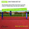 Mini Tennis Net Set, 2.8 Ft x 10 Ft