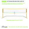 Rhino Port-A-Net Set, 33" To 63" x 120"