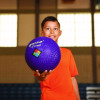 8.5" Playground Ball Set With Air Pump, Assorted Colors, 6/Set
