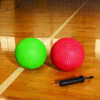 8.5" Playground Ball Set With Air Pump, Assorted Colors, 6/Set