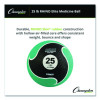 Rhino Elite Medicine Ball, 25 Lb, Green
