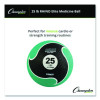 Rhino Elite Medicine Ball, 25 Lb, Green