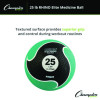 Rhino Elite Medicine Ball, 25 Lb, Green