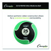 Rhino Elite Medicine Ball, 25 Lb, Green