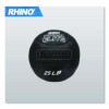 Rhino Promax Elite Medicine Ball, 25 Lb, Black