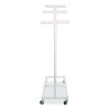 Jump Rope And Hoop Cart, Plastic, 19 x 28 x 69, White