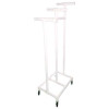 Jump Rope And Hoop Cart, Plastic, 19 x 28 x 69, White