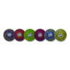Rhino Skin Spider Dodgeball Set, 6.3" Diameter, Assorted Colors, 6/Set