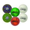 Rhino Skin Luminous, Spider And Thermogrip Dodgeball Set, 6.3" Diameter, Assorted Colors, 6/Set
