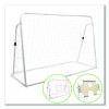 3-In-1 Soccer Training Goal, 6 Ft  x 4 Ft, 1.25" Dia Frame