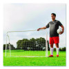 3-In-1 Soccer Training Goal, 6 Ft  x 4 Ft, 1.25" Dia Frame