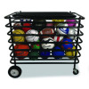 Ultimate Lockable Ball Locker, 24" x 44" x 39", Black