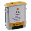 Remanufactured Yellow High-Yield Ink, Replacement For 82 (C4912A), 69 Ml