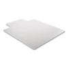 Duramat Moderate Use Chair Mat With Lip For Low Pile Carpeting, Dock Delivered, Beveled Edges, 36" x 48", Clear, 50/Pallet