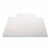 Duramat Moderate Use Chair Mat With Lip For Low Pile Carpeting, Dock Delivered, Beveled Edges, 36" x 48", Clear, 50/Pallet