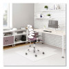 Duramat Moderate Use Chair Mat With Lip For Low Pile Carpeting, Dock Delivered, Beveled Edges, 36" x 48", Clear, 50/Pallet