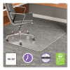Execumat Carpet Chair Mat For High Pile Carpeted Floors, Rectangular, 46" x 60", Clear