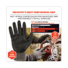 Proflex 7072 Ansi A7 Nitrile-Coated Cr Gloves, En388: 4X44F, 9" Long, Large, Gray, Pair