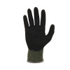 Proflex 7042 Ansi A4 Nitrile-Coated Cr Gloves, En388: 4X41D, 9" Long, Small, Green, Pair