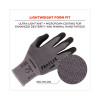 Proflex 7000 Nitrile-Coated Gloves Microfoam Palm, En388: 4121A, 9" Long, Small, Gray, 12 Pairs