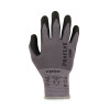 Proflex 7000 Nitrile-Coated Gloves Microfoam Palm, En388: 4121A, 9" Long, Medium, Gray, 12 Pairs