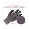 Proflex 7000 Nitrile-Coated Gloves Microfoam Palm, En388: 4121A, 9" Long, Small, Gray, Pair