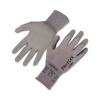 Proflex 7024 Ansi A2 Pu Coated Cr Gloves, En388: 4X42B, 9" Long, Xx-Large, Gray, 12 Pairs