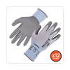Proflex 7025 Ansi A2 Pu Coated Cr Gloves, En388: 2X42B, 9" Long, Large, Blue, 12 Pairs