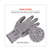 Proflex 7030 Ansi A3 Pu Coated Cr Gloves, En388: 4X42C, 9" Long, Medium, Gray, 12 Pairs