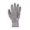 Proflex 7030 Ansi A3 Pu Coated Cr Gloves, En388: 4X42C, 9" Long, Medium, Gray, 12 Pairs