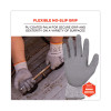 Proflex 7030 Ansi A3 Pu Coated Cr Gloves, En388: 4X42C, 9" Long, Large, Gray, 12 Pairs