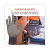 Proflex 7044 Ansi A4 Pu Coated Cr Gloves, En388: 4X42D, 9" Long, Medium, Gray, 12 Pairs