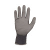 Proflex 7044 Ansi A4 Pu Coated Cr Gloves, En388: 4X42D, 9" Long, Medium, Gray, Pair
