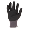 Proflex 7043 Ansi A4 Nitrile Coated Cr Gloves, En388: 4X42D, 9" Long, Medium, Gray, 12 Pairs