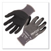 Proflex 7043 Ansi A4 Nitrile Coated Cr Gloves, En388: 4X42D, 9" Long, Large, Gray, 12 Pairs