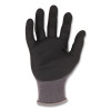 Proflex 7043 Ansi A4 Nitrile Coated Cr Gloves, En388: 4X42D, 9" Long, Medium, Gray, Pair