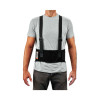 Proflex 1625 Elastic Back Support Brace, X-Large, 38" To 42" Waist, Black