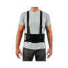 Proflex 1625 Elastic Back Support Brace, 2X-Large, 42" To 46" Waist, Black