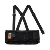 Proflex 1625 Elastic Back Support Brace, 3X-Large, 46" To 52" Waist, Black