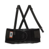 Proflex 100 Economy Spandex Back Support Brace, X-Small, 20" To 25" Waist, Black