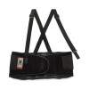 Proflex 100 Economy Spandex Back Support Brace, 3X-Large, 46" To 52" Waist, Black