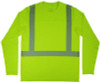 Chill-Its 6688 Type R Class 2 Cooling Hi-Vis Sun Shirt With Uv Protection, 3X-Large, Lime