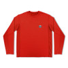 Chill-Its 6689 Cooling Long Sleeve Sun Shirt With Uv Protection, 3X-Large, Orange