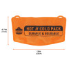 Proflex 6275 Reusable Hot/Cold Pack Replacement, 13 x 6.7, 2/Pack