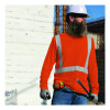 Chill-Its 6688 Type R Class 2 Cooling Hi-Vis Sun Shirt With Uv Protection, Medium, Orange
