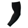 Chill-Its 6691 Cooling Arm Sleeves With Box-Handling Grip, Polyester/Spandex, X-Large, Black, Pair