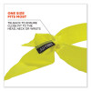 Chill-Its 6702 Cooling Embedded Polymers Tie Bandana, One Size Fits Most, Lime