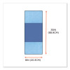 Chill-Its 6604 Multipurpose Cleaning Cooling Towel, 35 x 8, One Size Fit Most, Microfiber/Pva, Blue